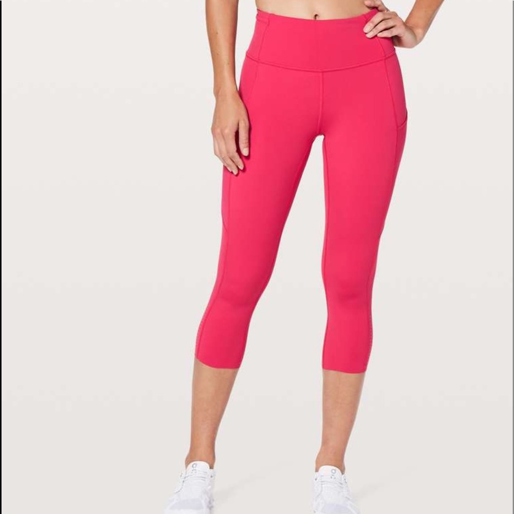 Lululemon Fast & Free Crop II Nulux 19”